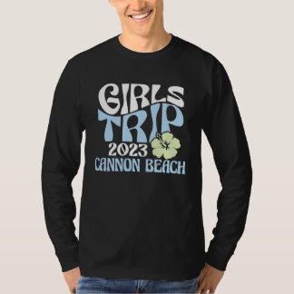 T-shirt Girls Trip 2023 Cannon Beach Beach Destination Ret