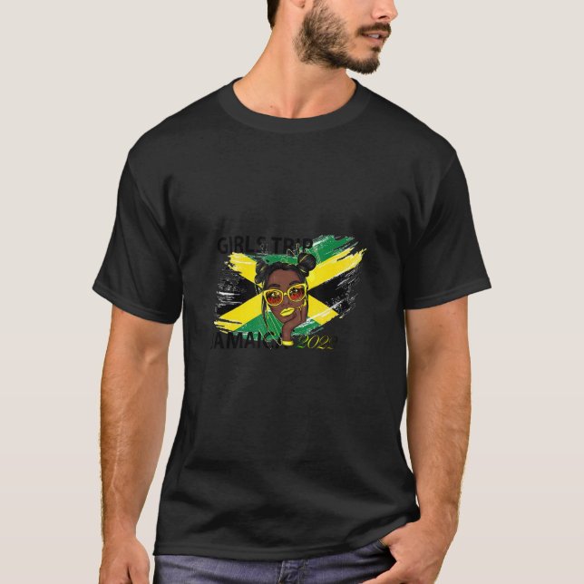 T-shirt Girls Trip Jamaica (Devant)