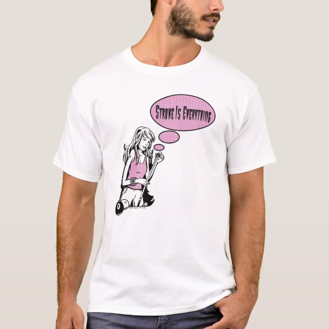 T-shirt Girly Cue (Devant)