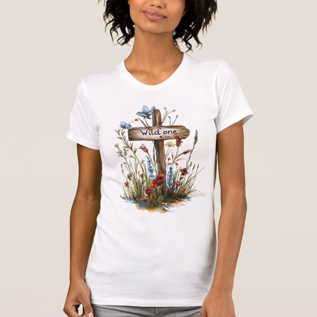 T-shirt Girly Wild One (Devant)