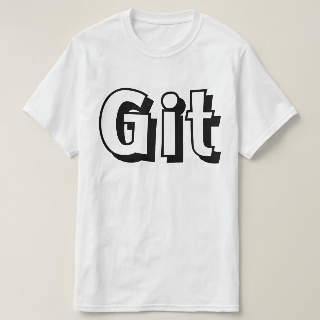 T-shirt Git (Design devant)