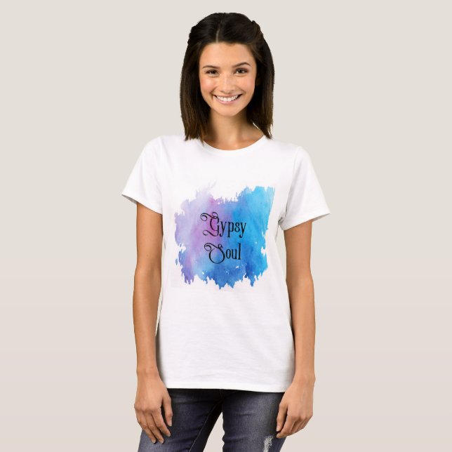 T-shirt gitan d'âme (Devant entier)
