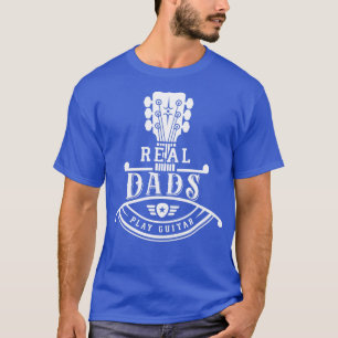 T-shirt GItarrist Musicien Real Dads Jouer à la guitare Co