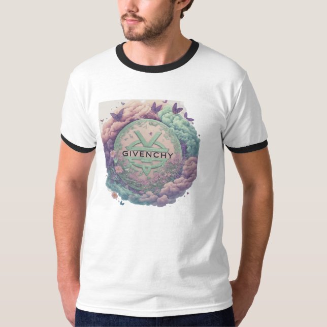 T-shirt GIVENCHY en cercle (Devant)