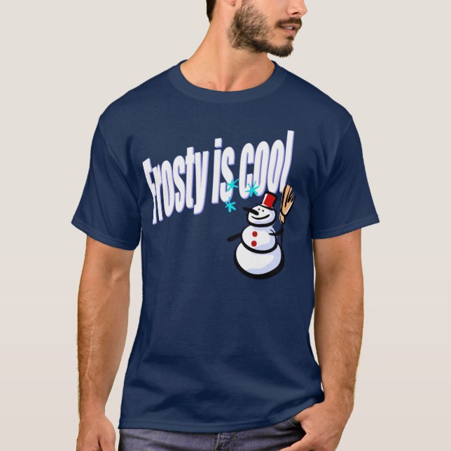 T-shirt Givré est frais (Devant)