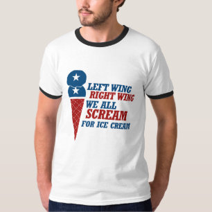 T-shirt Glace à l'aile gauche à l'aile droite - -