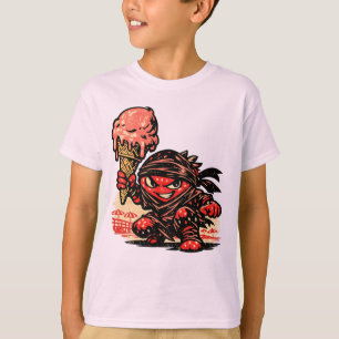 T-shirt Glace à l'Assassin Fraise — Amusement Estival Vint