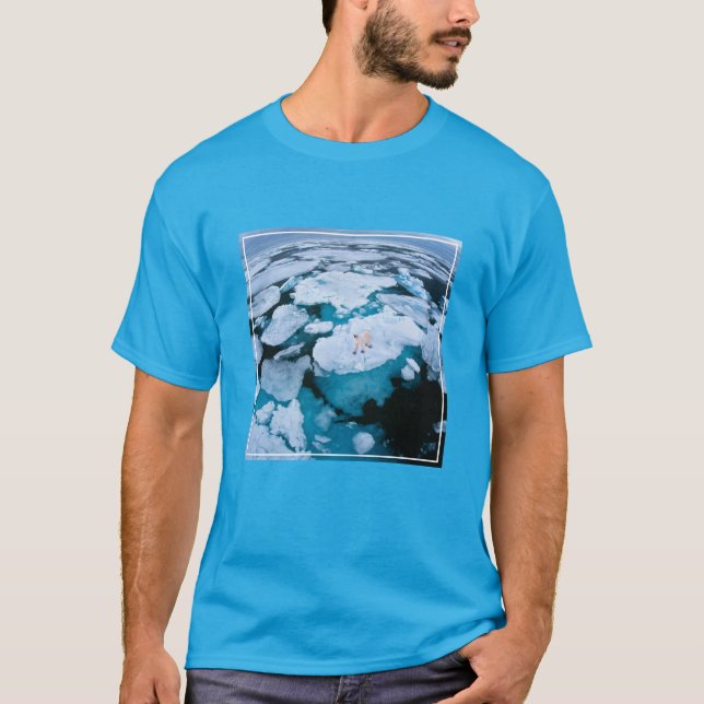 T-shirt Glace et neige | Ours polaire, Océan Arctique, Sva (Devant)