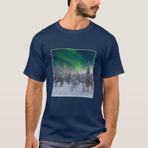 T-shirt Glace et neige   Paysage d'hiver, Finlande