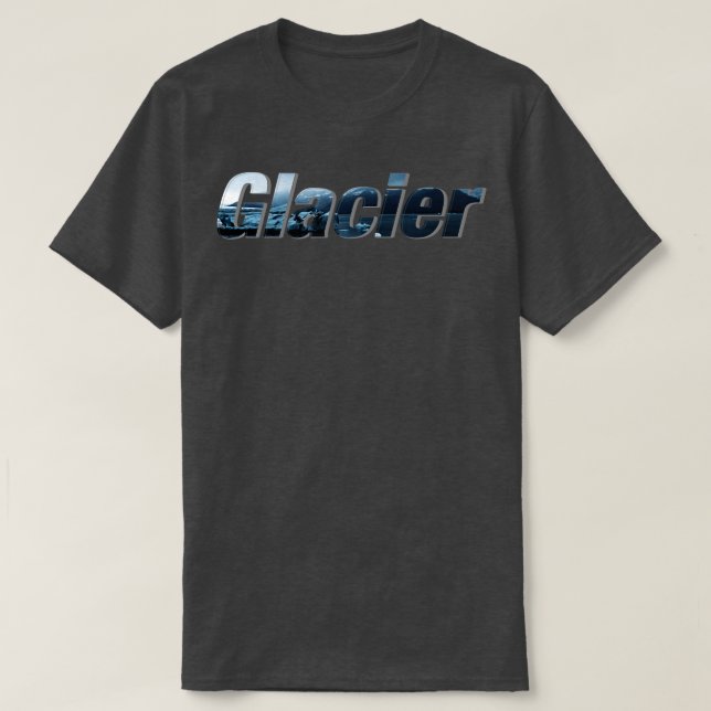 T-shirt Glacier (Design devant)