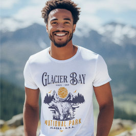 T-shirt Glacier Bay National Park Cute Forest Landscape
