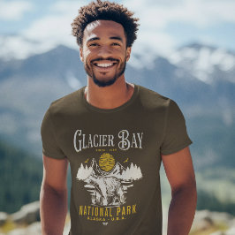 T-shirt Glacier Bay National Park Cute Forest Landscape