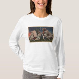 T-shirt Glacier, la TA - tabagisme Blackfoot de deux