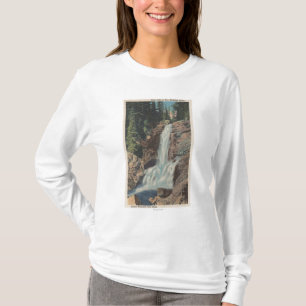 T-shirt Glacier, TA - vue des automnes de tour et médecine