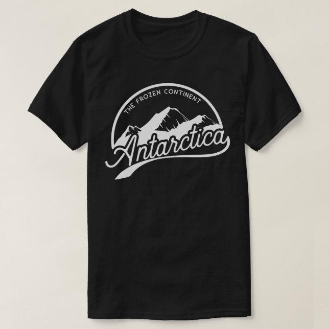 T-shirt Glaciers de l'Antarctique (Design devant)