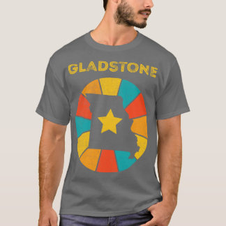 T-shirt Gladstone Missouri Souvenir Vintage en détresse 1