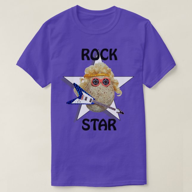 T-shirt Glam Rock Star (Design devant)