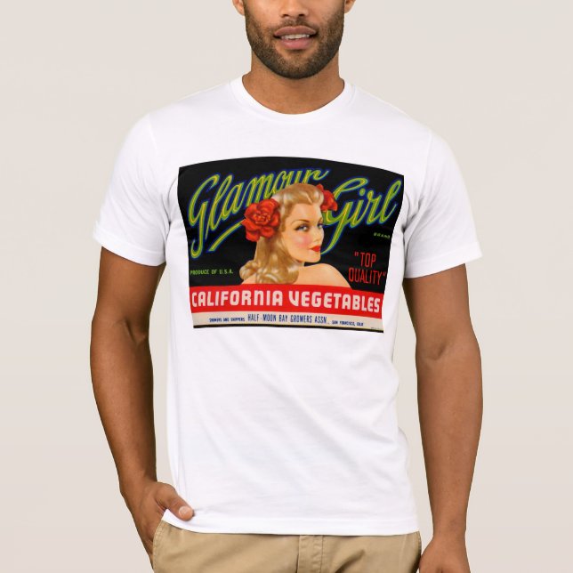 T-shirt Glamor Girl (Devant)