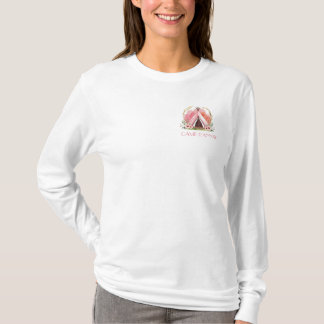 T-shirt Glamping Enterrement de Vie de Jeune Fille - Marié