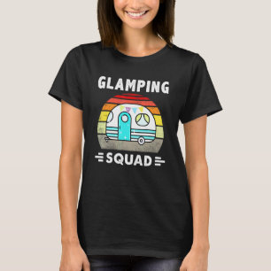T-shirt Glamping Squad Boy Glamping Party Rv Motorhome Cam