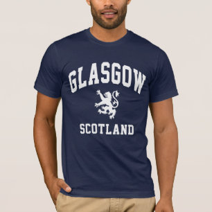 T-shirt Glasgow écossais
