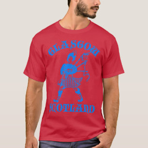 T-shirt Glasgow Scotland Retro Souvenir touristique
