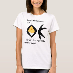 T-shirt 'Gleam in Eye' - Blanc
