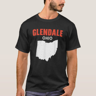 T-shirt Glendale Ohio USA State America Travel Ohioan