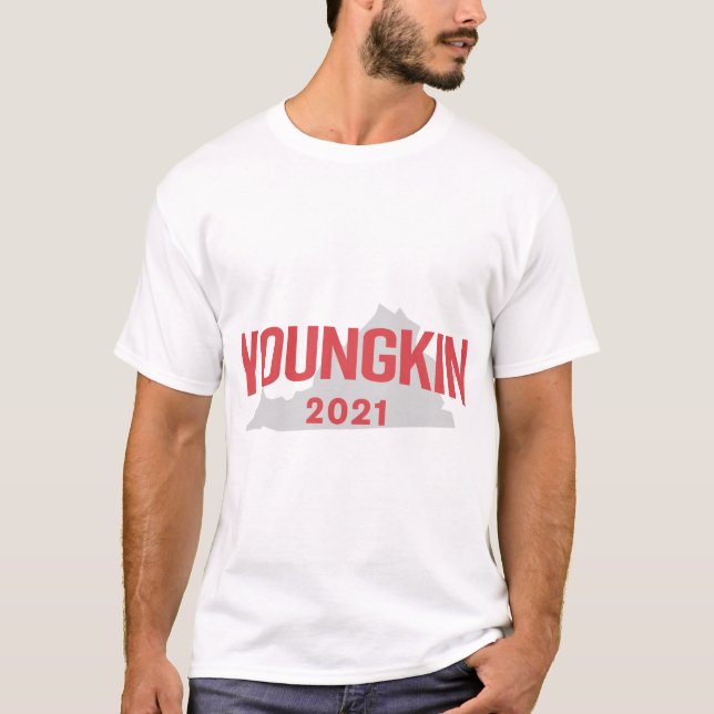 T-shirt Glenn Youngkin, gouverneur de la Virginie (Devant)
