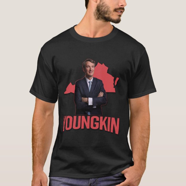 T-SHIRT GLENN YOUNGKIN, RÉPUBLICAINE, NEW JERSEY, GOUVERNE (Devant)