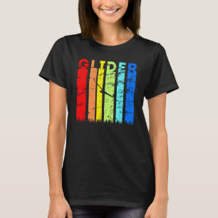 T-shirt Glider Sailplane Conception Vintage Tourner l'avia