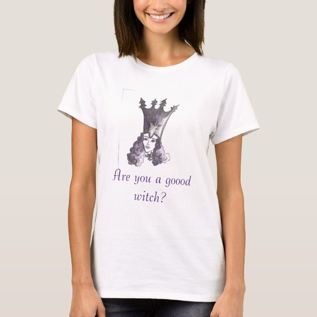 T-shirt Glinda, êtes-vous une sorcière de goood ? (Devant)