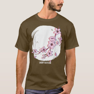 T-shirt Glitch en fleur de cerisier pour Otaku Manga Rea J