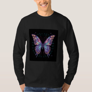 T-shirt Glittering butterfly