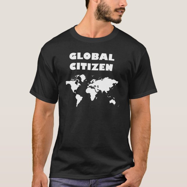 T-shirt global de citoyen (Devant)