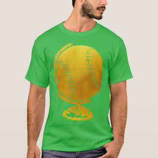 T-shirt Globe de baseball