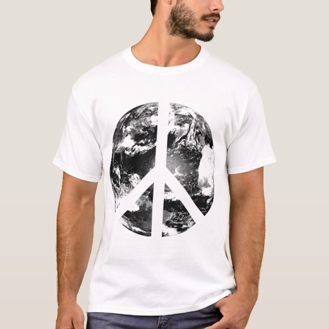 T-shirt Globe de paix (Devant)
