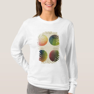 T-shirt Globes de couleur pour le cuivre