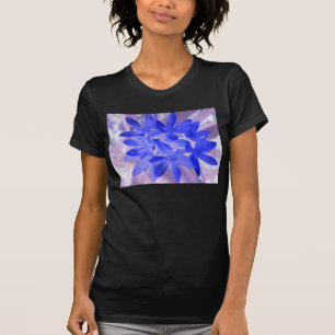 T-shirt Gloire De La Neige Chocking Bleu Dames T Chemise