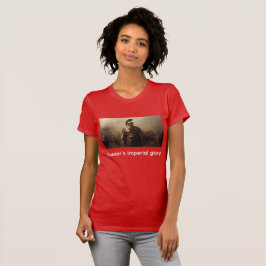 T-shirt Gloire impériale de César rouge