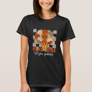 T-shirt Gloups Gloups Jusqu'à Ce Que Vous Titubiez Dinde d