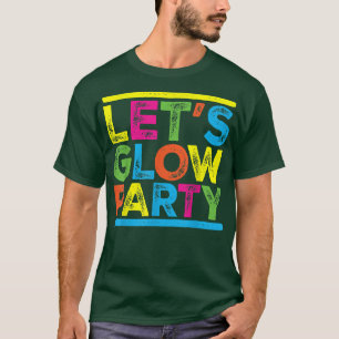 T-shirt Glow Party Squatte Lit Glow Party Costume de nuit
