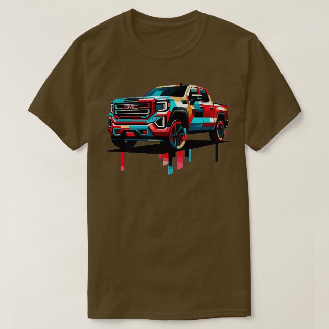 T-shirt GMC Sierra 14 (Design devant)