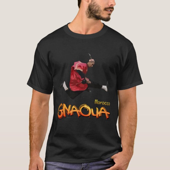T-shirt Gnaoua du Maroc (2) (Devant)