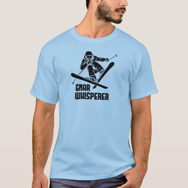 T-shirt Gnar Whisperer Ski (Devant)
