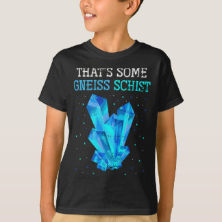 T-shirt Gneiss Rock Collector Funny Géologue Géologie Cade