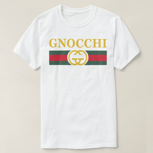 T-shirt Gnocchi-Pasta-Logo-Cadeaux Classiques Pour Ventila (Design devant)