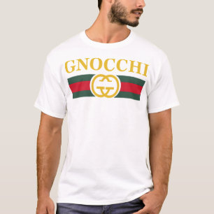 T-shirt Gnocchi-Pasta-Logo-Cadeaux Classiques Pour Ventila