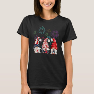 T-shirt Gnome 4th Of July Independence Day Freedom Day Of 