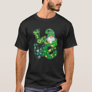 T-shirt Gnome Amour Drôle St Patrick's Day
